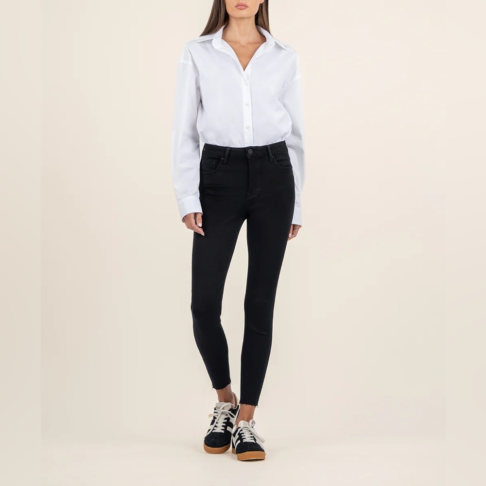 Donna High Rise Ankle Skinny
